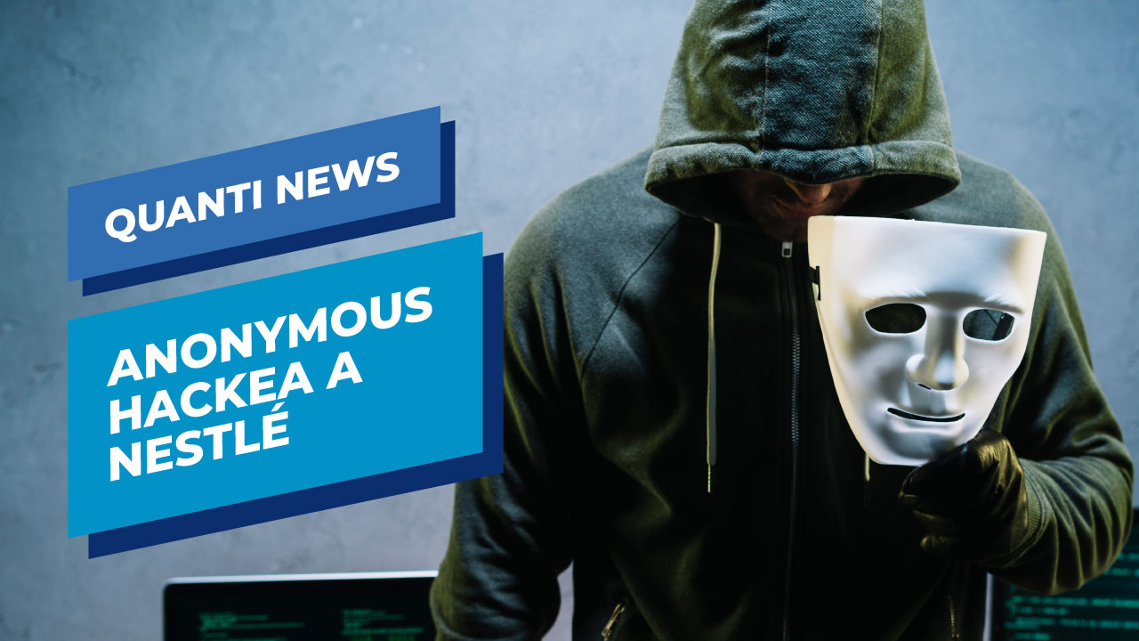 anonymous hackea nestle quanti news